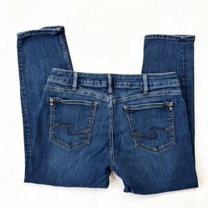 Silver Jeans Suki Skinny Crop Leg Designer Denim Jeans